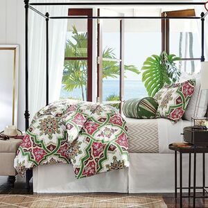 Pottery Barn Basic Pleated Cotton Bed Skirt Cal King